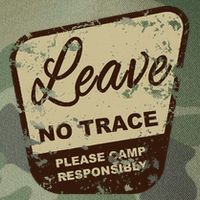 Trail Head, Leave No Trace Hiking Camping Distressed Legacy Tie Dye Trucker Hat
