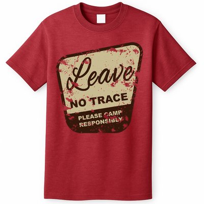 Trail Head, Leave No Trace Hiking Camping Distressed T-Shirt