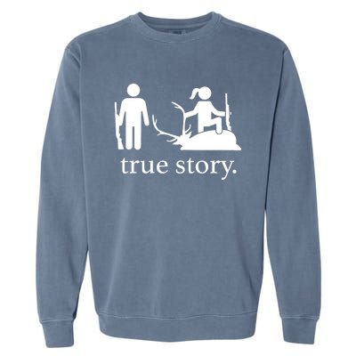 Truestory Hunting Lover Hunter Garment-Dyed Sweatshirt