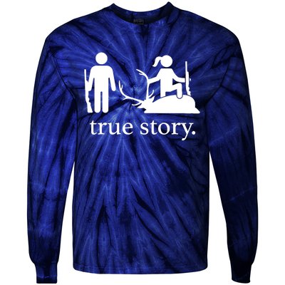 Truestory Hunting Lover Hunter Tie-Dye Long Sleeve Shirt