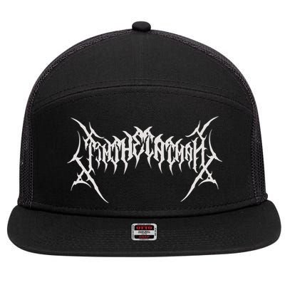 Timthetatman Halloween Metal 7 Panel Mesh Trucker Snapback Hat