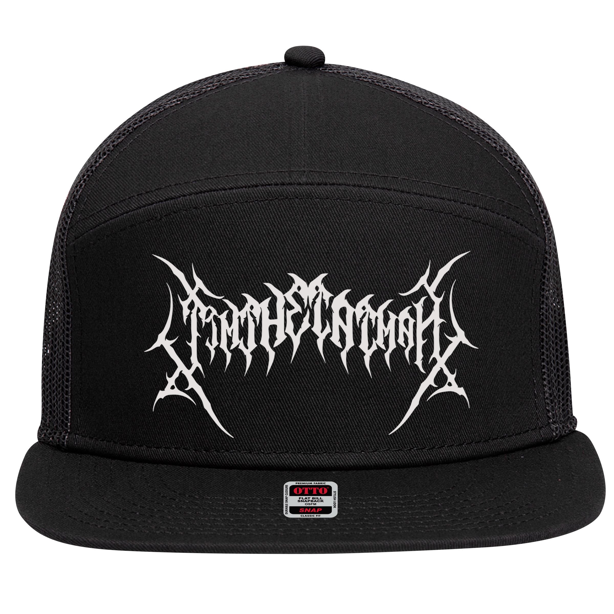 Timthetatman Halloween Metal 7 Panel Mesh Trucker Snapback Hat