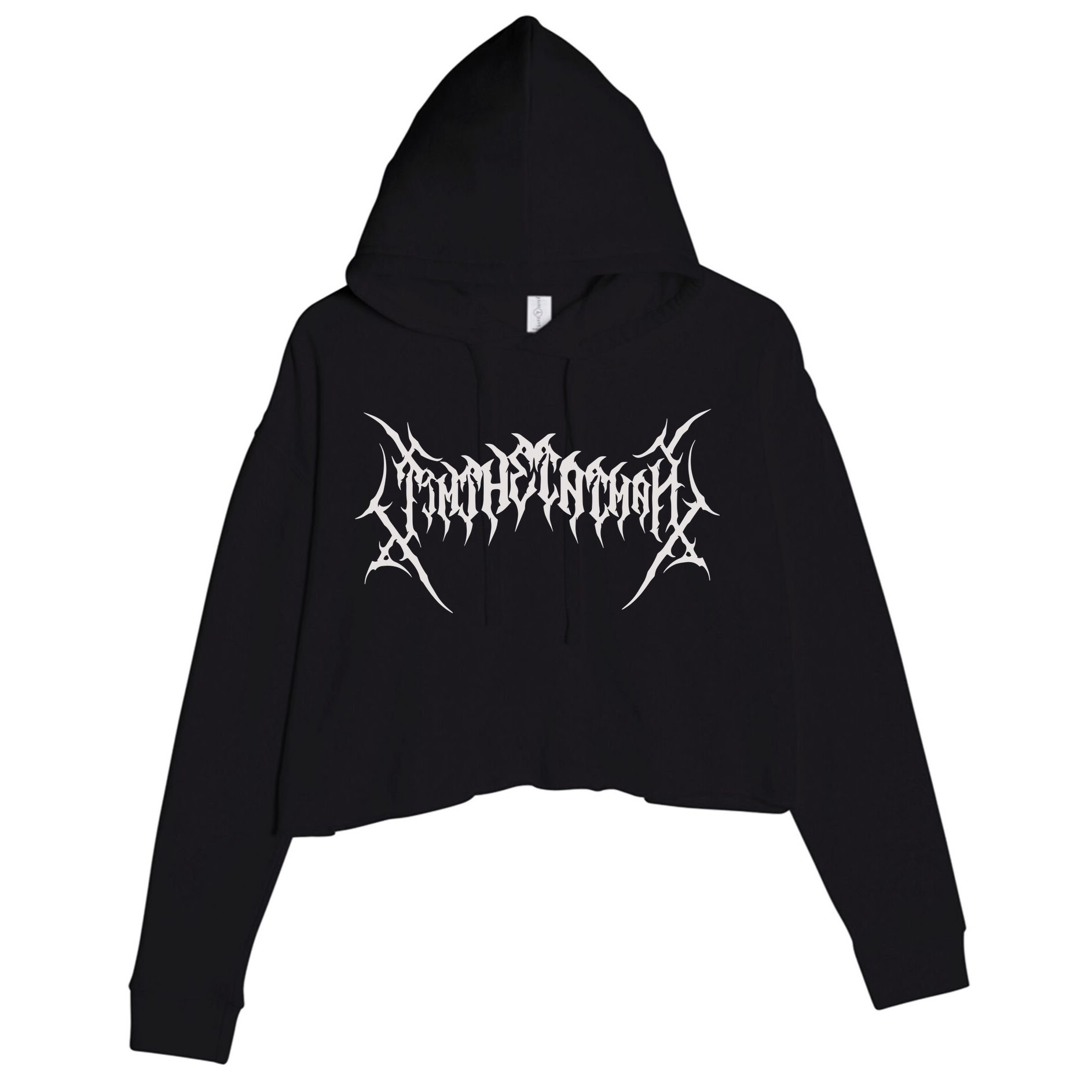 Timthetatman Halloween Metal Crop Fleece Hoodie