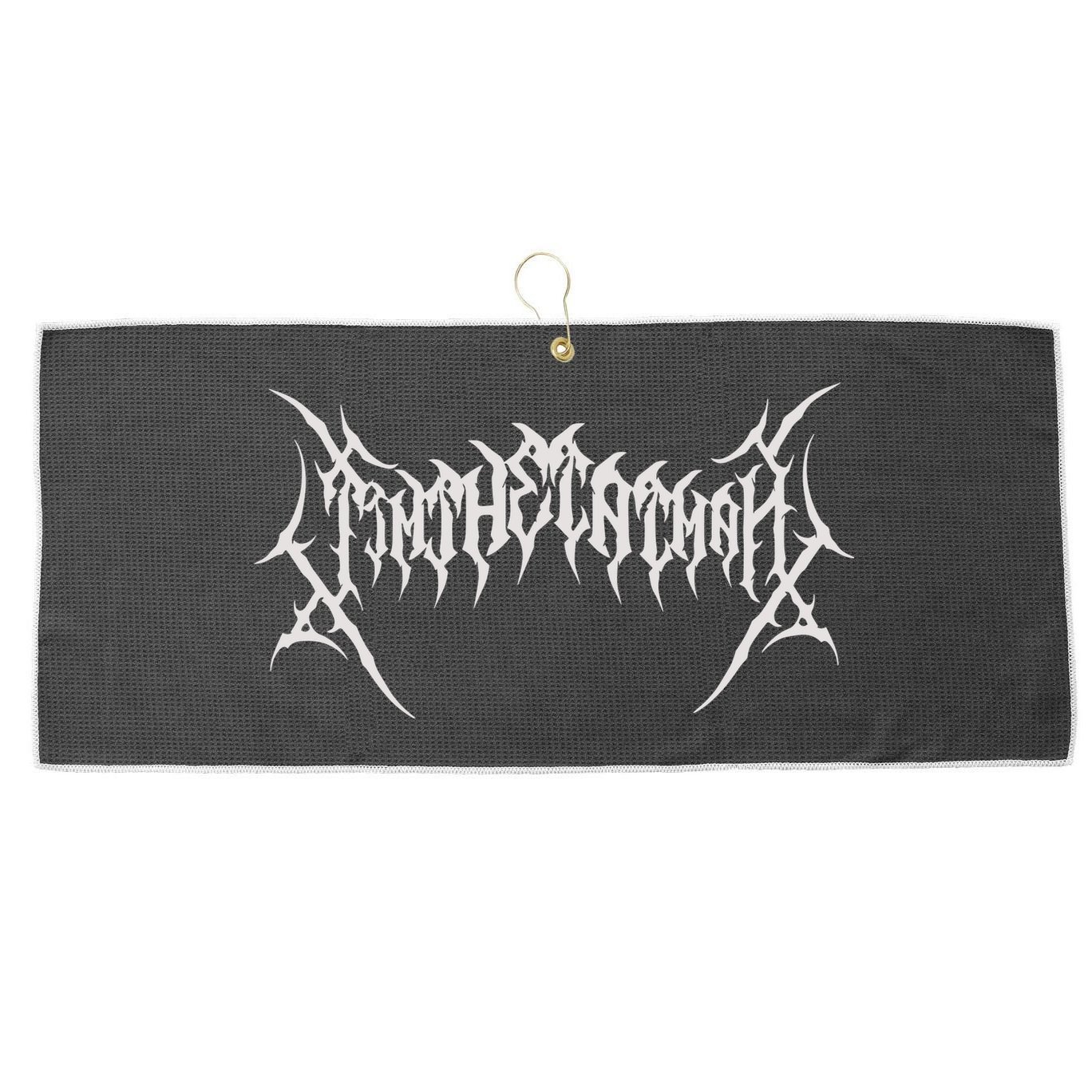 Timthetatman Halloween Metal Large Microfiber Waffle Golf Towel