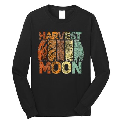 Timeless Harvest Moon Autumn Happy Fall Long Sleeve Shirt