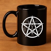 Tetragrammaton Holy Magic Symbol Judaism 11oz C Handle Ceramic Mug