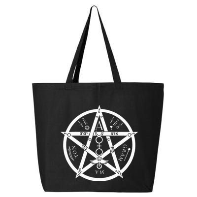 Tetragrammaton Holy Magic Symbol Judaism 25L Jumbo Tote
