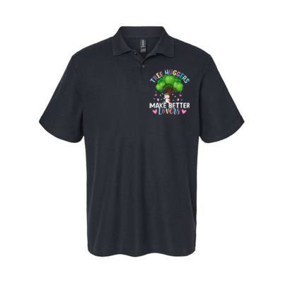 Tree Huggers Make Better Lovers Environmentalist Softstyle Adult Sport Polo