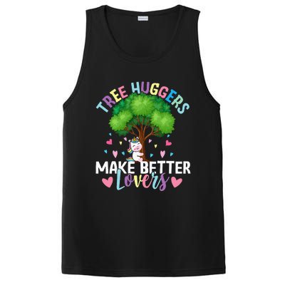 Tree Huggers Make Better Lovers Environmentalist PosiCharge Competitor Tank