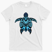Tribal Hawaiian Maori Sun Sea Turtle 2Sided T-Shirt
