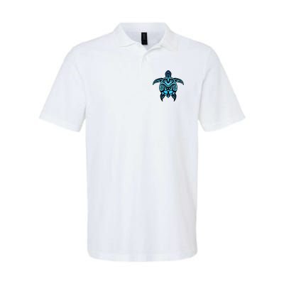 Tribal Hawaiian Maori Sun Sea Turtle 2Sided Polo