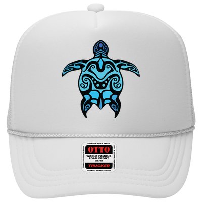 Tribal Hawaiian Maori Sun Sea Turtle 2Sided Trucker Hat