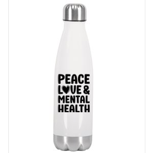 Tal Health Month Tal Health Awareness Gift Stainless Steel Insulated Water Bottle