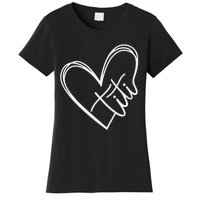 Titi Heart Minimalist Auntie Best Aunt Ever Gift Women's T-Shirt