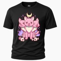 Three Headed Moon Dogs Cooling Performance Crew T-Shirt