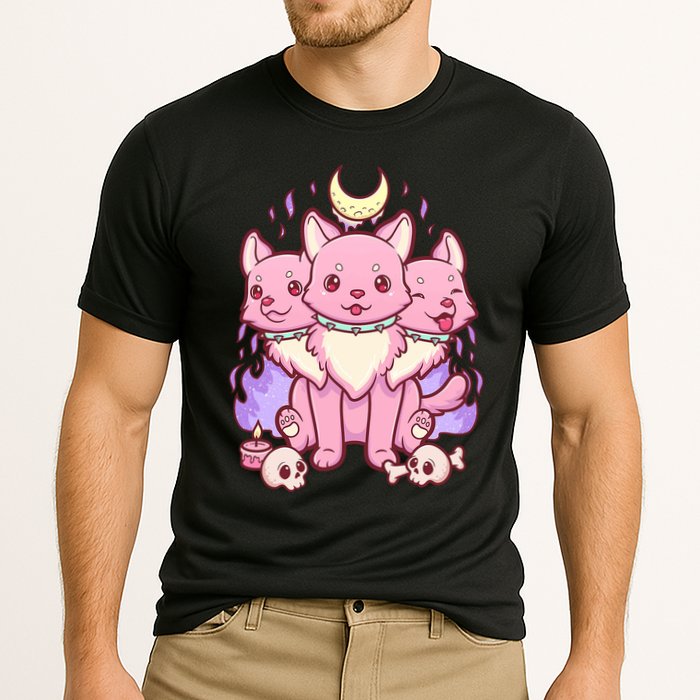 Three Headed Moon Dogs Cooling Performance Crew T-Shirt