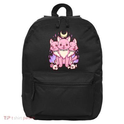 Three Headed Moon Dogs 16 in Basic Backpack