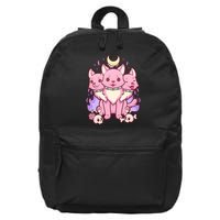 Three Headed Moon Dogs 16 in Basic Backpack