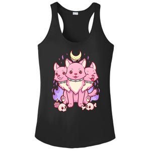 Three Headed Moon Dogs Ladies PosiCharge Competitor Racerback Tank