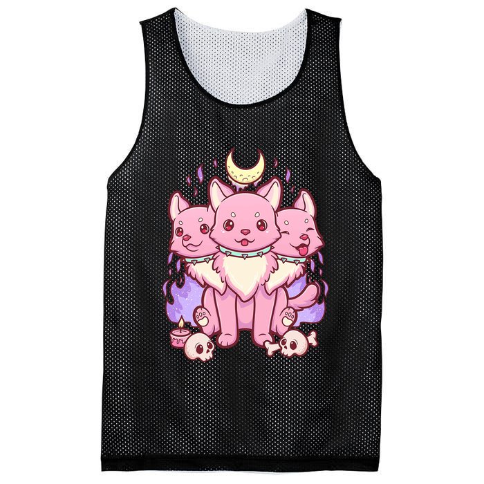 Three Headed Moon Dogs Mesh Reversible Basketball Jersey Tank