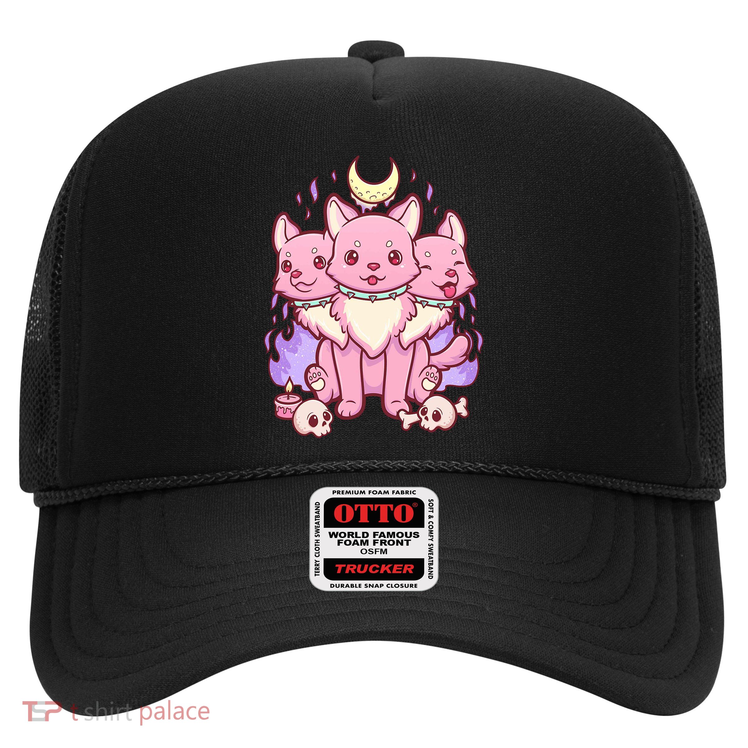 Three Headed Moon Dogs Trucker Hat