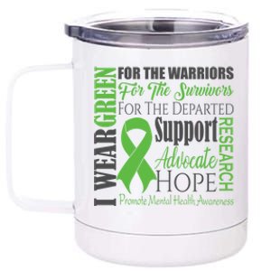 Tal Health Matters Awareness Great Gift 12 oz Stainless Steel Tumbler Cup