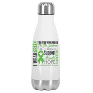 Tal Health Matters Awareness Great Gift Stainless Steel Insulated Water Bottle