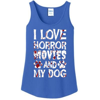 Thriller Horror Movies Scary Film Lovers Halloween Fans Ladies Essential Tank