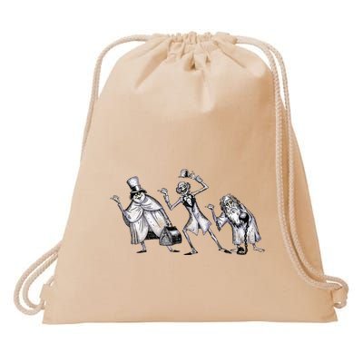 The Haunted Mansion The Hitchhiking Ghosts Asking Drawstring Bag