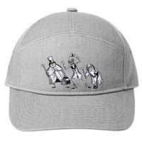 The Haunted Mansion The Hitchhiking Ghosts Asking 7-Panel Snapback Hat
