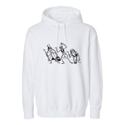 The Haunted Mansion The Hitchhiking Ghosts Asking Garment-Dyed Fleece Hoodie