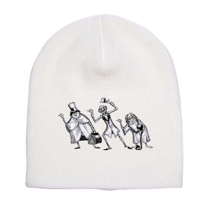 The Haunted Mansion The Hitchhiking Ghosts Asking Short Acrylic Beanie