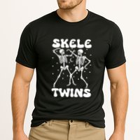 Twins Halloween Matching Skeletwins Cooling Performance Crew T-Shirt