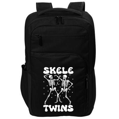 Twins Halloween Matching Skeletwins Impact Tech Backpack