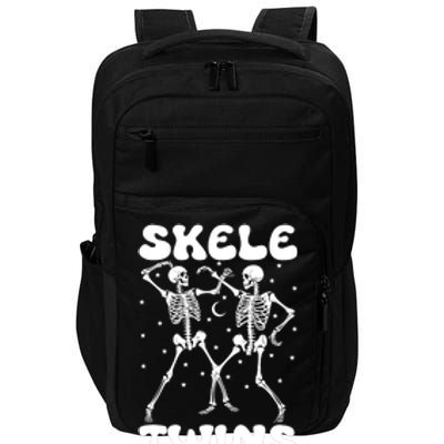 Twins Halloween Matching Skeletwins Impact Tech Backpack