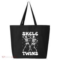 Twins Halloween Matching Skeletwins 25L Jumbo Tote