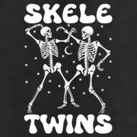 Twins Halloween Matching Skeletwins Trucker Hat