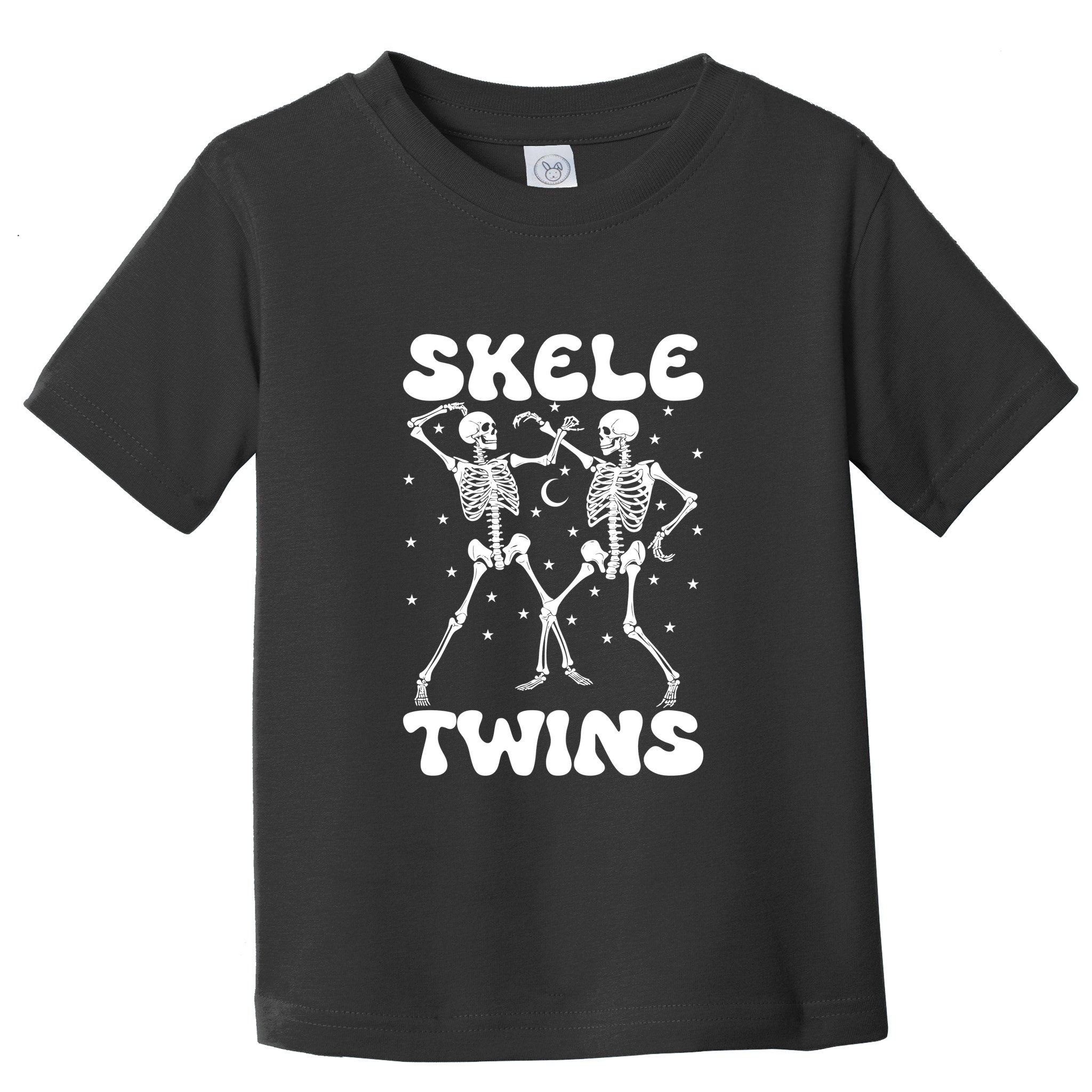 Twins Halloween Matching Skeletwins Toddler T-Shirt