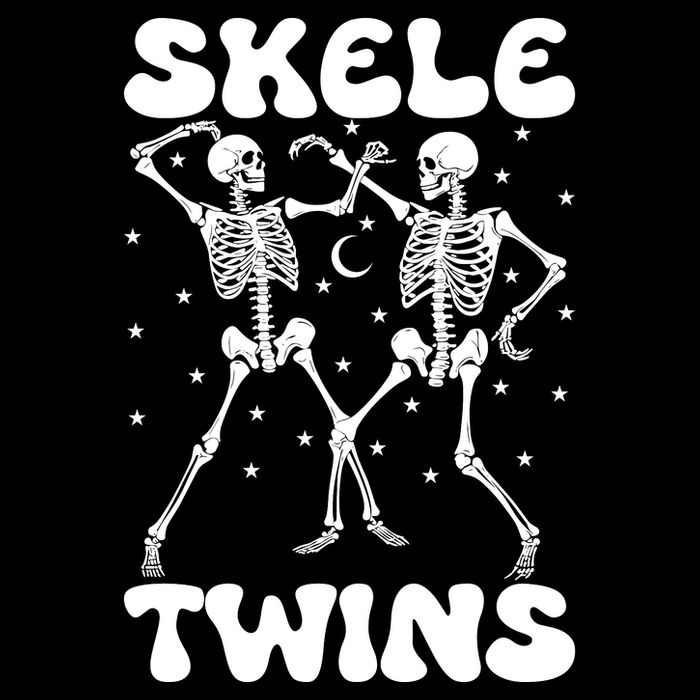 Twins Halloween Matching Skeletwins Wool Snapback Cap