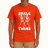 Twins Halloween Matching Skeletwins Tall T-Shirt