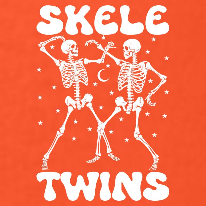 Twins Halloween Matching Skeletwins Tall T-Shirt