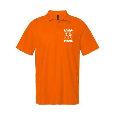 Twins Halloween Matching Skeletwins Polo