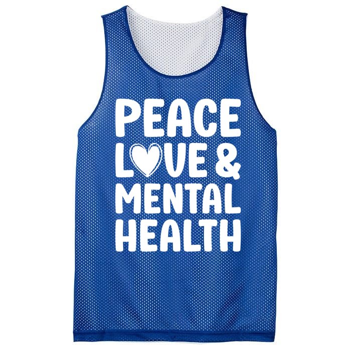 Tal Health Month Tal Health Awareness Gift Mesh Reversible Basketball Jersey Tank