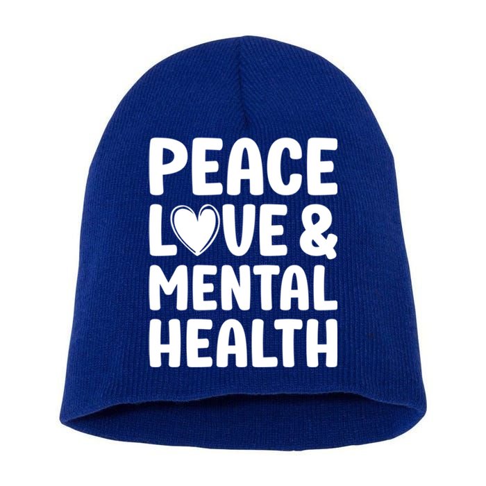 Tal Health Month Tal Health Awareness Gift Short Acrylic Beanie