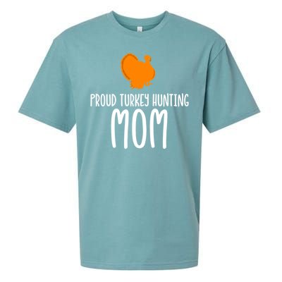 Turkey Hunting Mom Gift Sueded Cloud Jersey T-Shirt