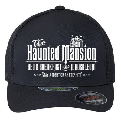 The Haunted Mansion Bed And Breakfast Flexfit Unipanel Trucker Cap