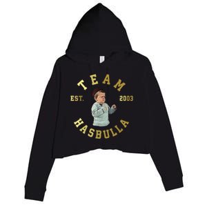 Team Hasbulla Meme Est 2003 Crop Fleece Hoodie