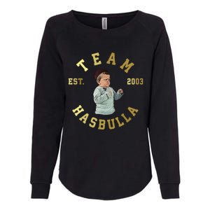 Team Hasbulla Meme Est 2003 Womens California Wash Sweatshirt