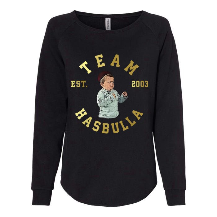 Team Hasbulla Meme Est 2003 Womens California Wash Sweatshirt