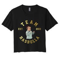 Team Hasbulla Meme Est 2003 Women's Crop Top Tee